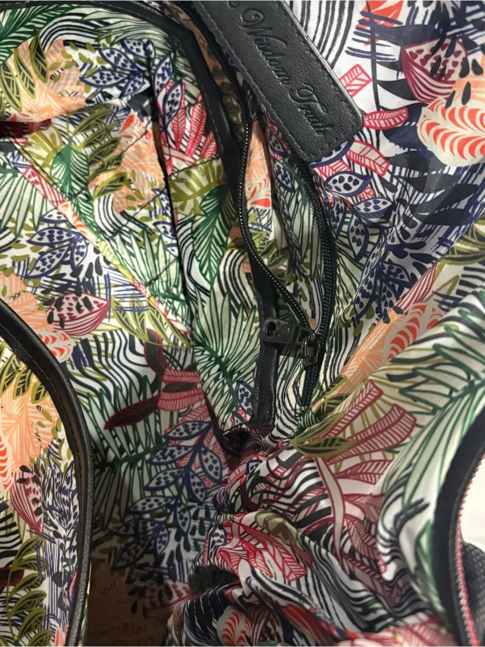 Robert Graham Leclerc II Weekender Bag Shoulder Strap Black NWOT $498
